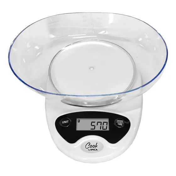 Balanza Alimento Digital 1gr Hasta 5kg Spica Balw-140 Cocina