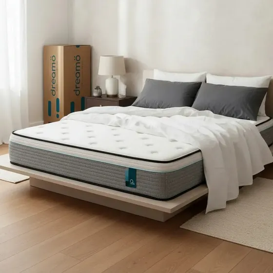 Colchón En Caja Dreamo C26 Híbrido 140x190x26cm 2 Plazas