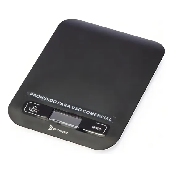 Balanza De Cocina Digital Negra Bynox Hasta 3kg