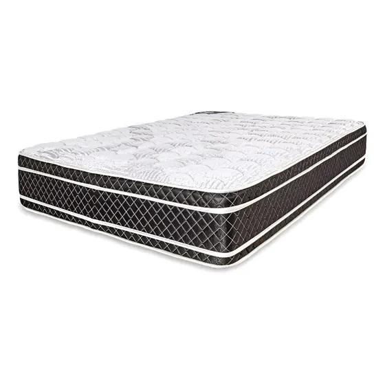 Colchon Cannon Renovation Pillow Top Queen 160x200 Espuma Gris