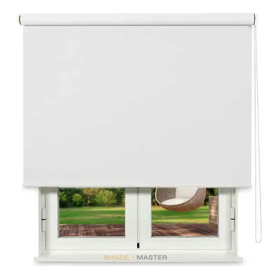 Cortina Roller Blackout 160x220cm Premium Color Blanco