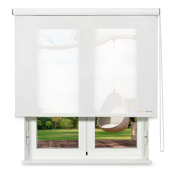 Cortina Roller Sunscreen 90x120 Cm Shade Master Premium