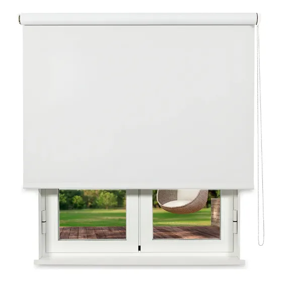 Cortina Roller Blackout 210x140cm Shade Master Premium Color Blanco