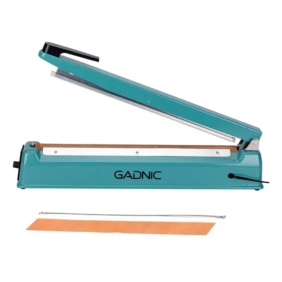 Sellador De Bolsas Gadnic S400 Pro 40 cm Regulador Tiempo Bolsas de Polipropileno y PE