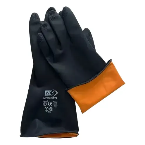 Guantes Latex Uso Industrial Certificado Pack X 12