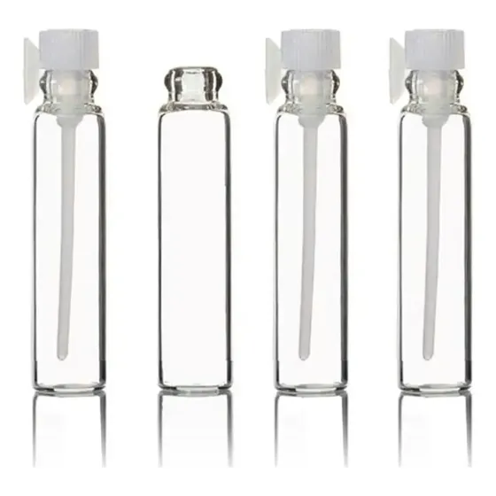 50 Frascos Vidrio Plumin 2ml Para Perfume Muestra Vial