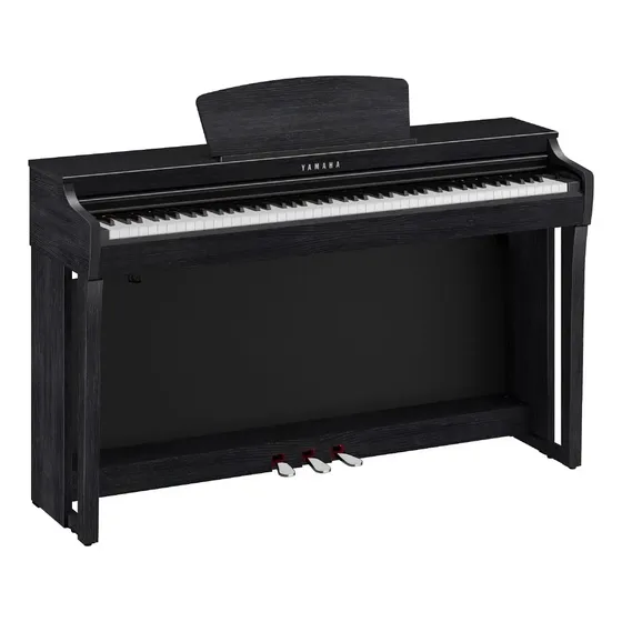 Piano Digital Yamaha Clp725 Serie Clavinova 88 Teclas Color Black