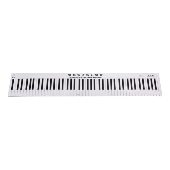 Piano Fingering Practice 88 Version Keys Tabla De Teclado