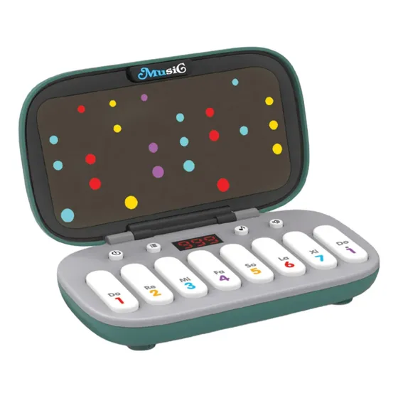 Mini Piano Digital, Teclado Electrónico Portátil, 7 Modos De