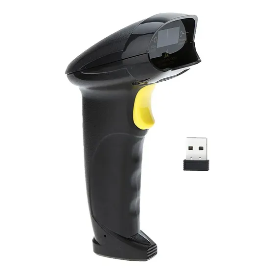 Lector Código Barras 2d Inalámbrico 8200dw Qr Wireless Usb Negro Usb