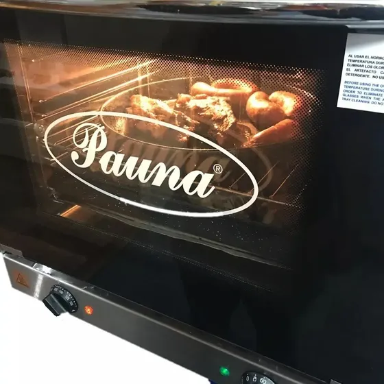 Horno Convector Eléctrico Pauna Beta 21 300°C 4 Bandejas 44x32cm