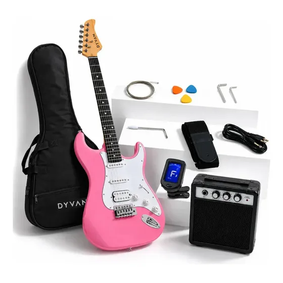 Guitarra Eléctrica Stratocaster Diestro Amplificador