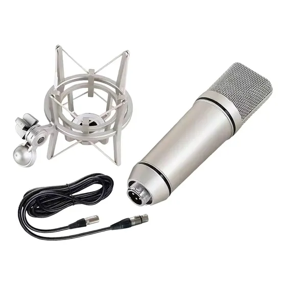 Micrófono De Estudio De Alta Calidad Para Grabación 48v16