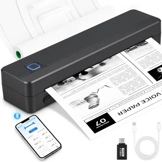 Impresora Termica Bluetooth Inalambrica Portatil Mini