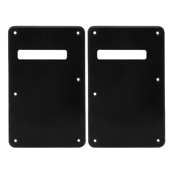 Tapa Trasera Guitarra Eléctrica Black, 2 Unidades