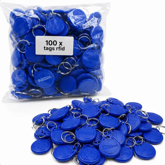 100 Llavero Proximidad Rfid Numerado Tag Tags Acceso 125khz