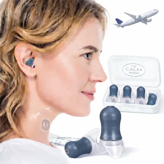 Tapones Para Oídos Para Avión Volar Sin Dolor Presión 2 Par