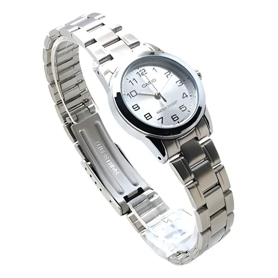 Reloj plateado Casio LTP-V001d-7budf para mujer