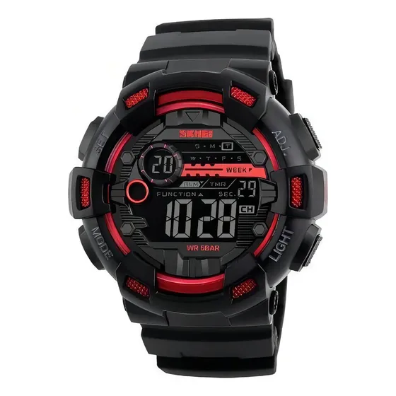 Reloj Skmei Digital 1243 rojo para hombre