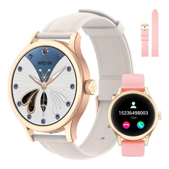 Reloj Mujeres Inteligente Smartwatch Scykei Feel 2 Correas