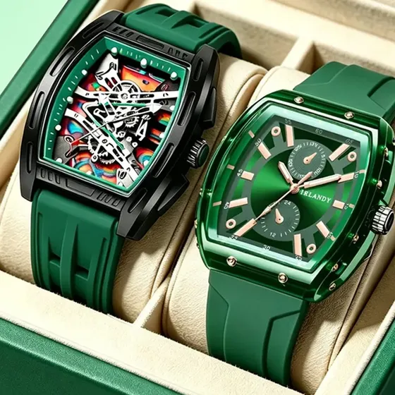 Reloj Deportivo Silicona Barril 2 Piezas