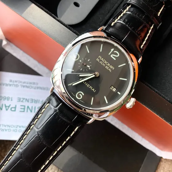 Reloj Mecánico Panerai Pam00388 De Acero Inoxidable De 45 Mm Negro