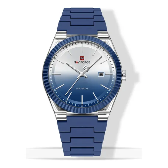 Naviforce Casual Sencillo Moda Degradado Hombre Cuarzo Reloj
