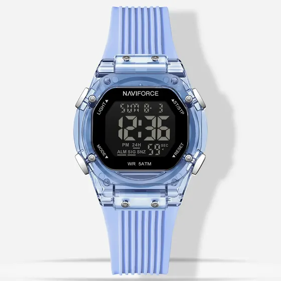 Naviforce Original Ocio Impermeables Digital Mujer Reloj