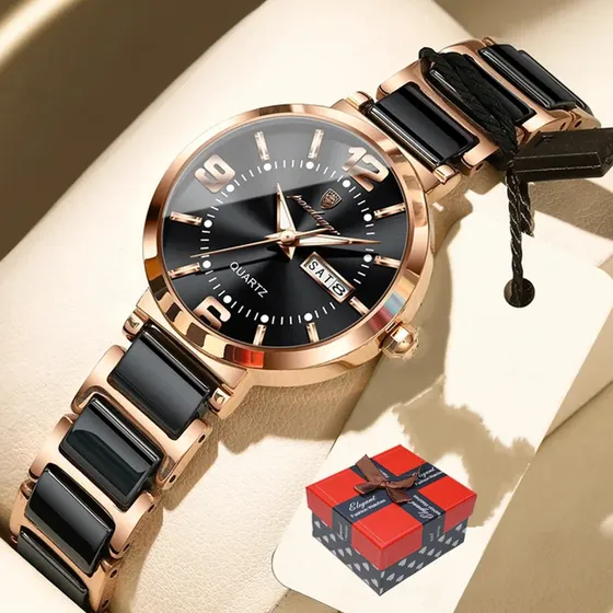 Reloj De Cuarzo Luminoso Poedagar 507, Elegante Reloj De Pul
