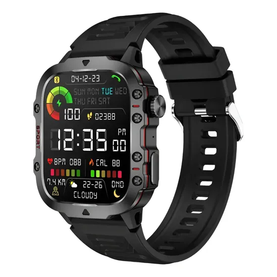 Reloj Inteligente Deportivo Smartwatch Táctico Monitor Salud