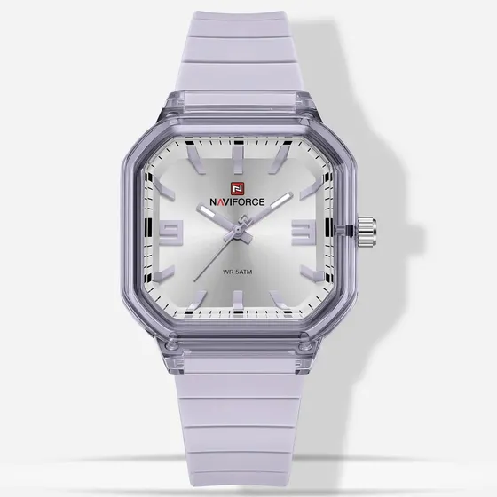 Naviforce Ligera Minimalista Cuadrado Cuarzo Reloj Mujer