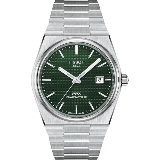 Tissot Prx Powermatic 80 316l - Reloj Elegante Para Hombre R