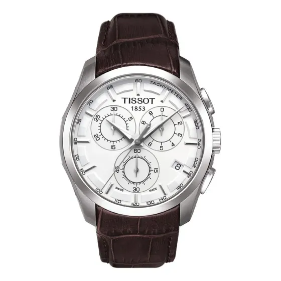 Relogio De Vestir Masculino Tissot Couturier Chrono Quartz E