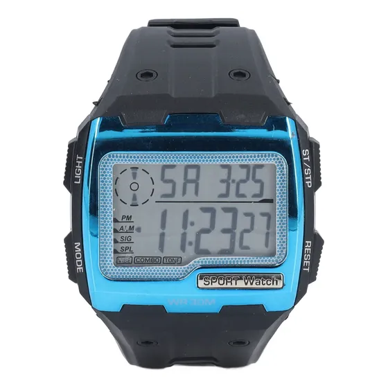 Reloj Digital Deportivo Con Pantalla Grande, Despertador Led