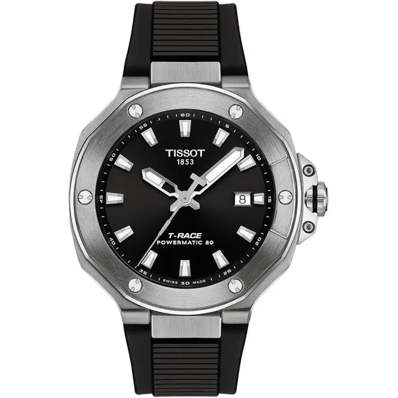 Reloj Tissot T-race Powermatic 80 Para Minimalismo Semilujos