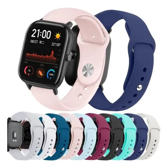 Malla Correa Boton Para Amazfit Gts 2 3 4 Gts 2 3 4 Mini Bip