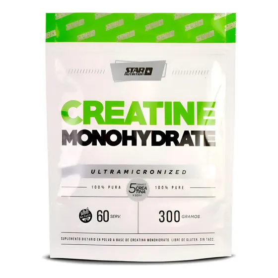 Star Nutrition Creatina Monohidrato Suplemento Doypack 300gr