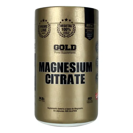 Magnesio Gold Nutrition en cápsula Sin sabor de 60 un