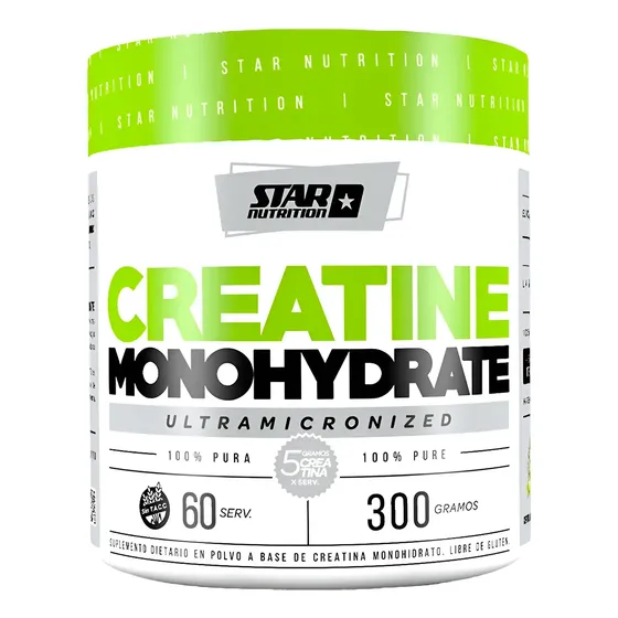 Star Nutrition Creatina Monohidrato Suplemento 300gr Local