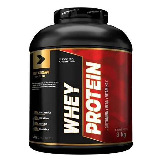 Proteina Body Advance 3kg Whey Protein Sabor Frutos rojos