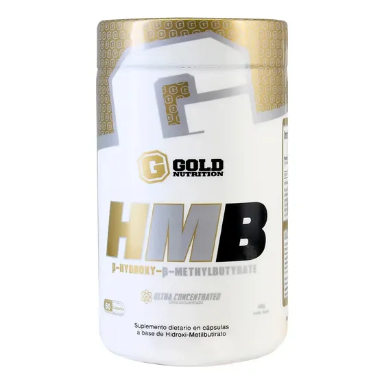Hmb X 60 Caps (30 Servicios) - Gold Nutrition - Sabor Sin sabor