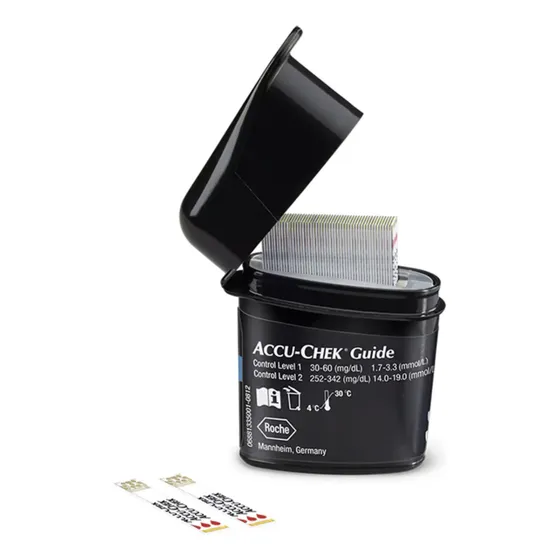 Tiras Reactivas Accu Chek Guide X 25 Unidades