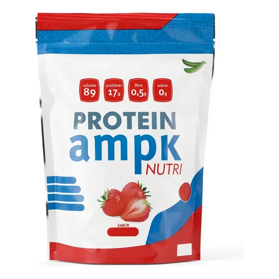 Ampk Protein Suplemento Dietario Proteina Vegana Frutilla