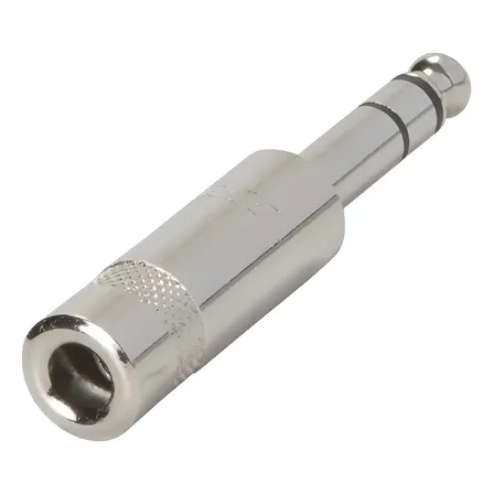Neutrik Conector Plug 1/4 Estéreo Macho Metal NYS202 para Micrófono/Monitor