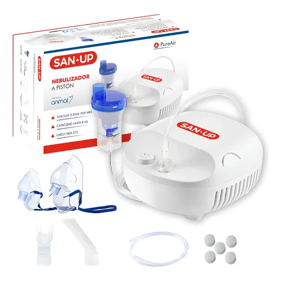 Nebulizador A Pistón San Up + Accesorios - Larga Durabilidad