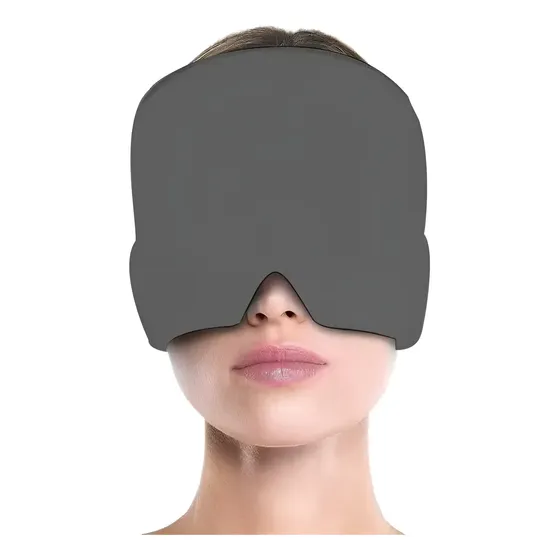 Antifaz Gorro Gel Dolor Cabeza Compresa Frio Migraña Frio