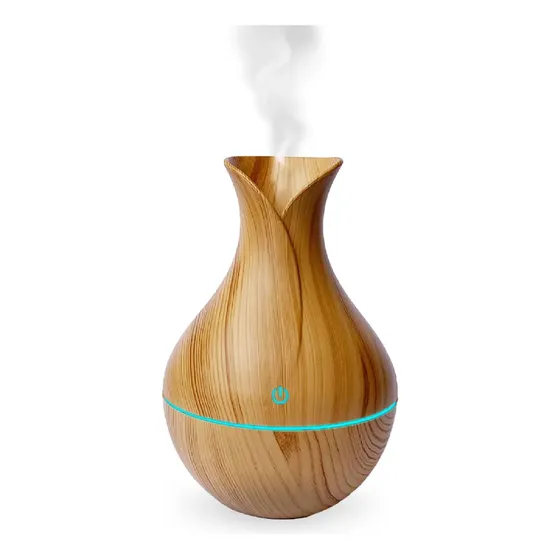 Humidificador Vaporizador Aromaterapia Aire Saludable Usb Dc Color Claro