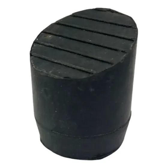 Regaton De Goma Redondo Para Escalera Pack X10 Unidades