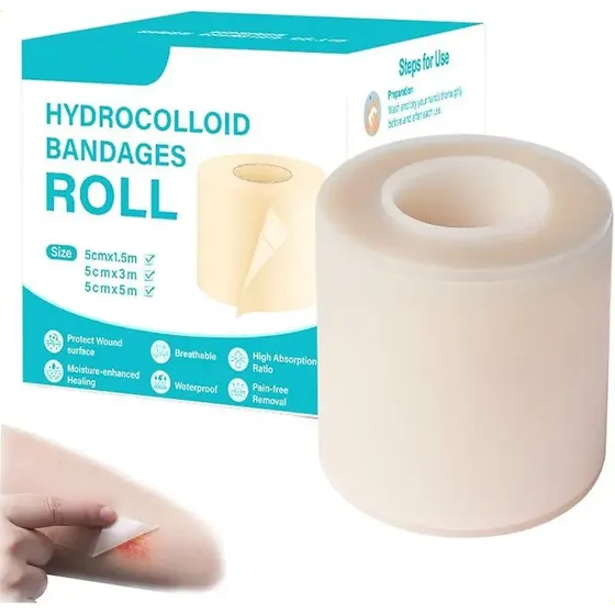 Rollo De Hidrocoloide De Grado Médico