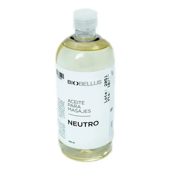 Aceite Para Masajes Neutro Biobellus 500ml